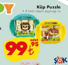 GOKİDY KÜP PUZZLE ÇEŞİTLERİ/ADET